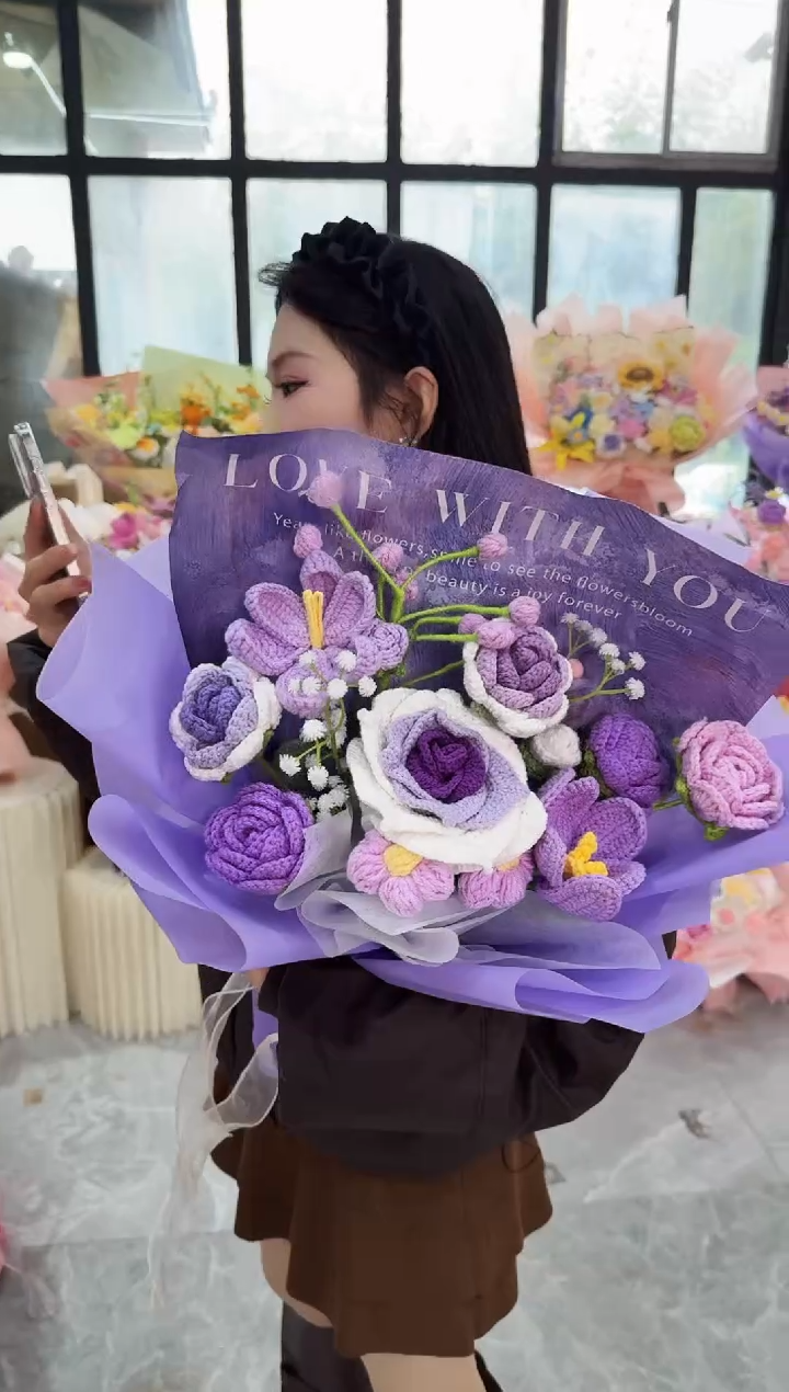 非遗手工定制花束，孤品清仓！