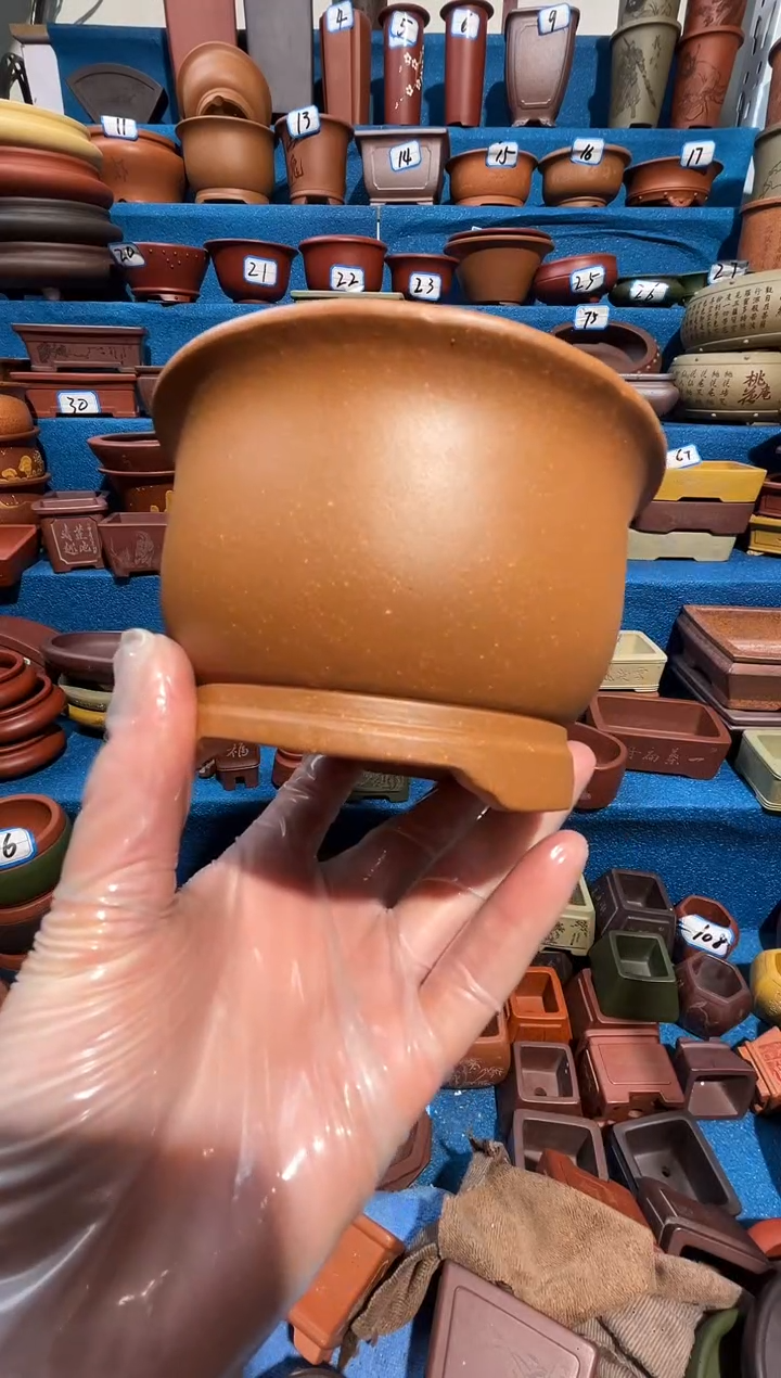 【闪购商品】紫砂紫砂花盆11*7