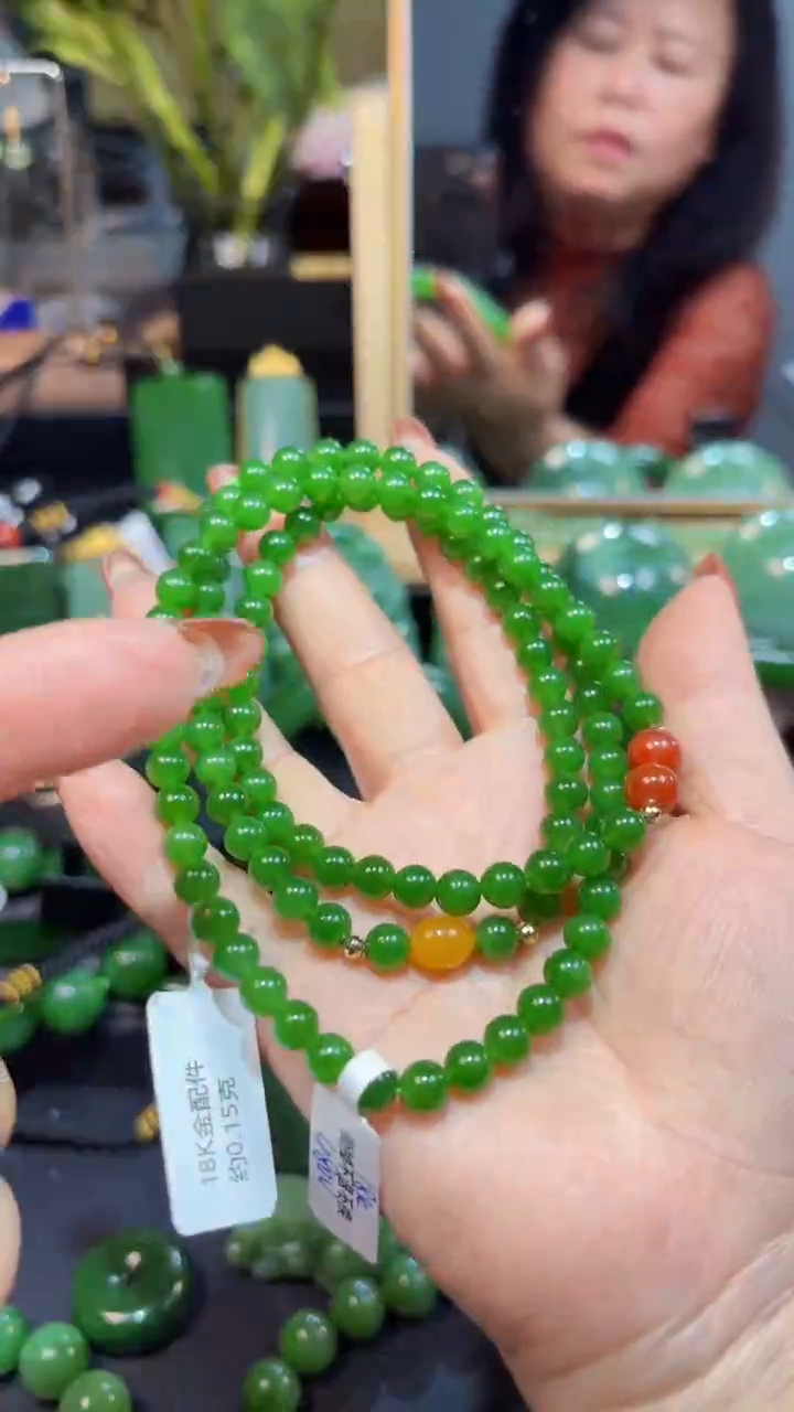 【闪购商品】和田玉（碧玉）颈饰未镶嵌1