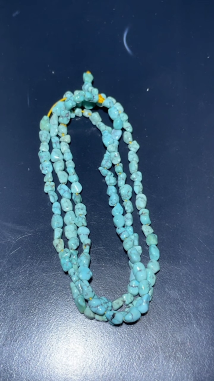 【闪购商品】绿松石长链未镶嵌1814-2739