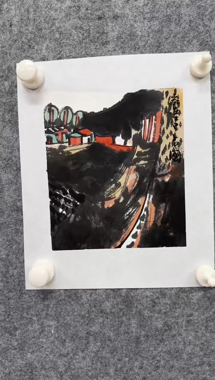 国画ST-JZP老师绘画作品