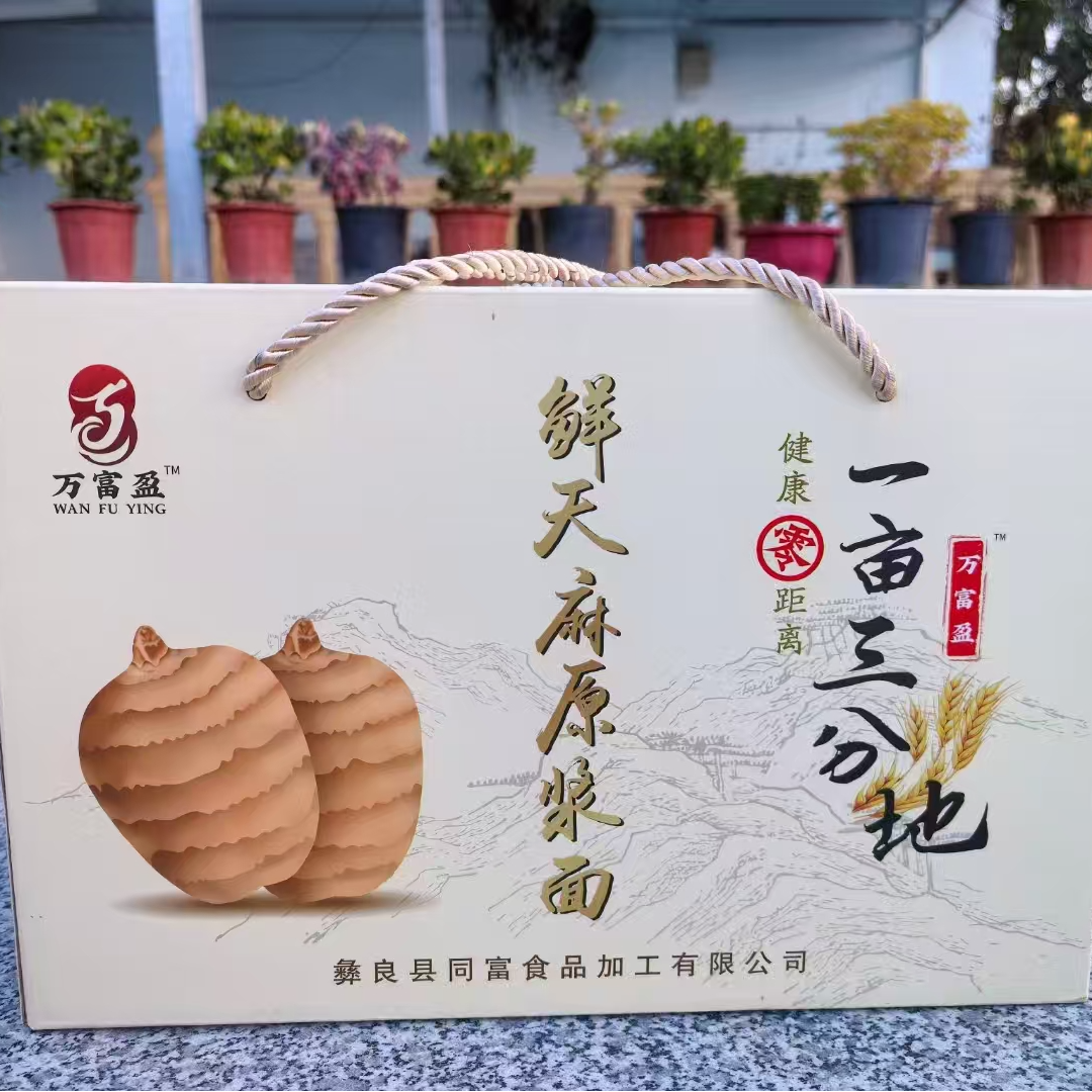 鲜天麻原浆面条家庭装营养健康美味伴手礼