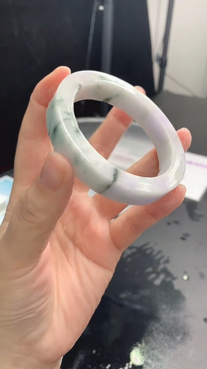 【闪购商品】定制翡翠手镯未镶嵌21 59-61正