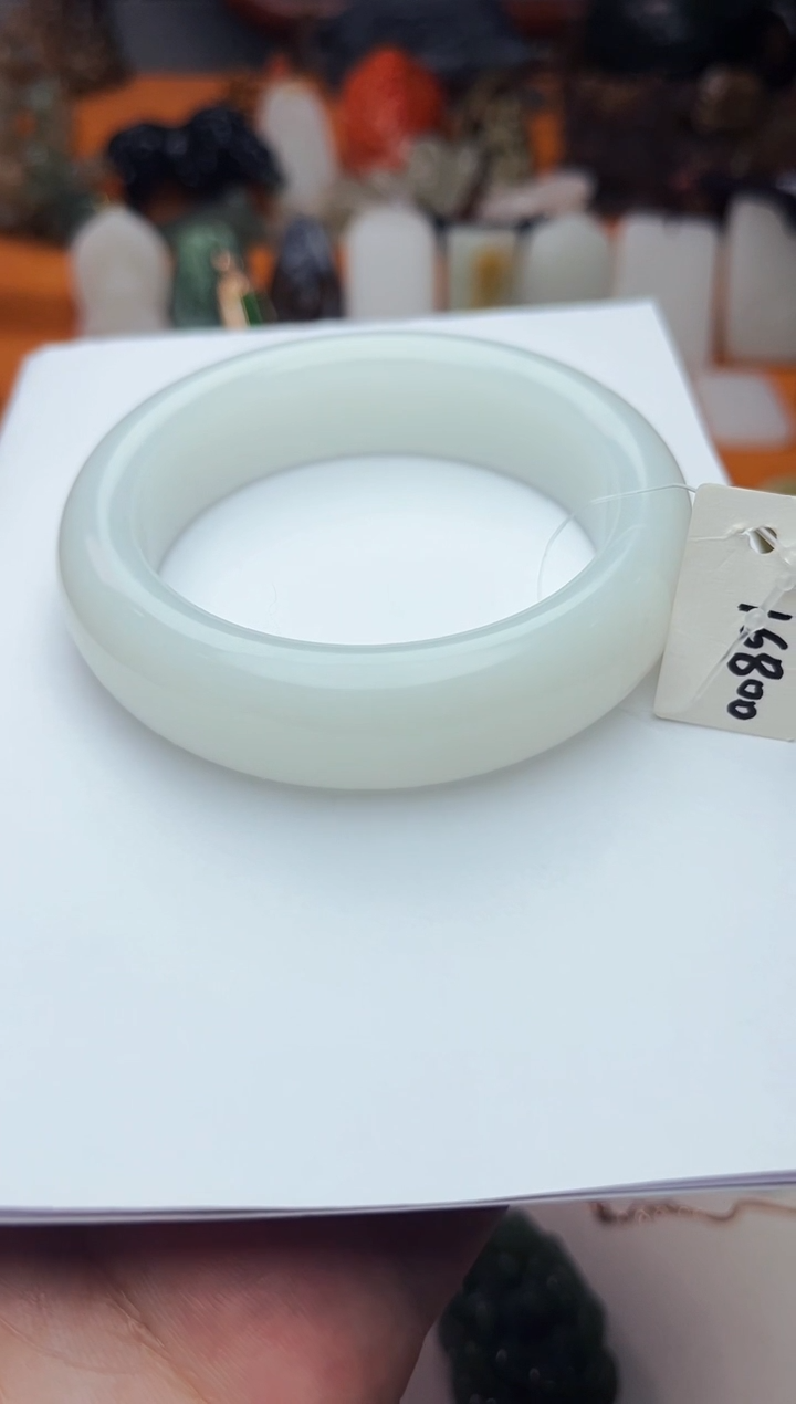 【闪购商品】和田玉手镯未镶嵌56.1圈口