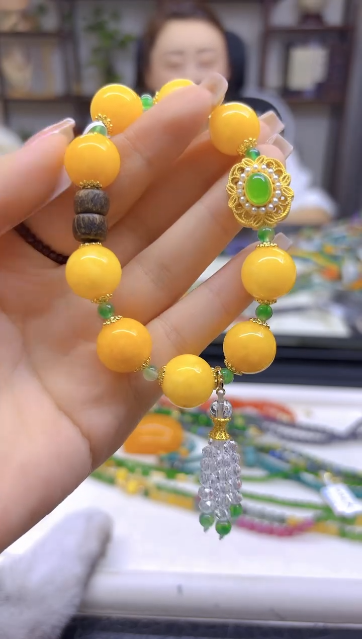 未镶嵌手链翡翠DIY款S677