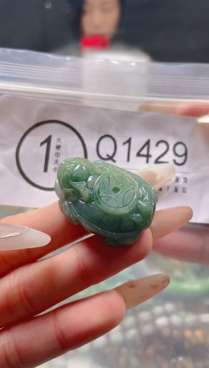 【闪购商品】翡翠颈饰未镶嵌/Q/翡翠A货一图一物