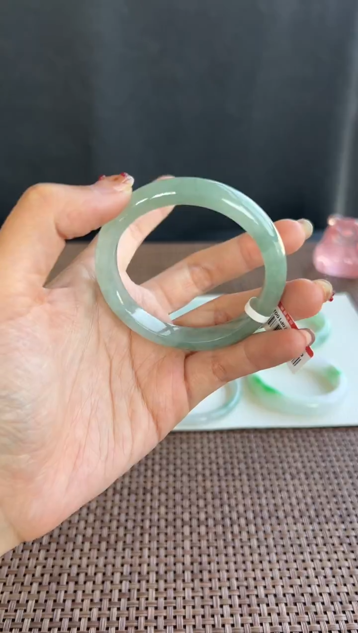 未镶嵌手镯翡翠10号52.5*9.6*7.2