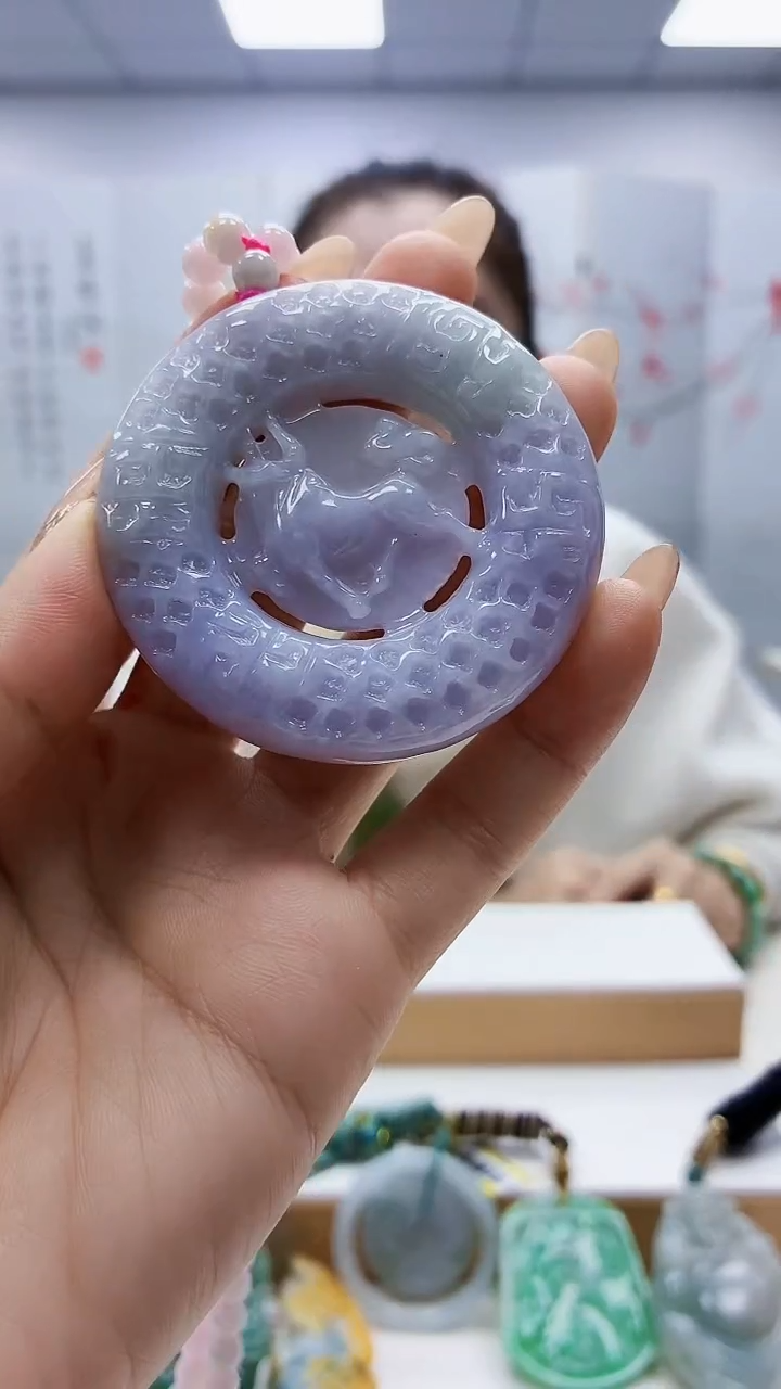 未镶嵌定制翡翠3099ty-毛货挂件77