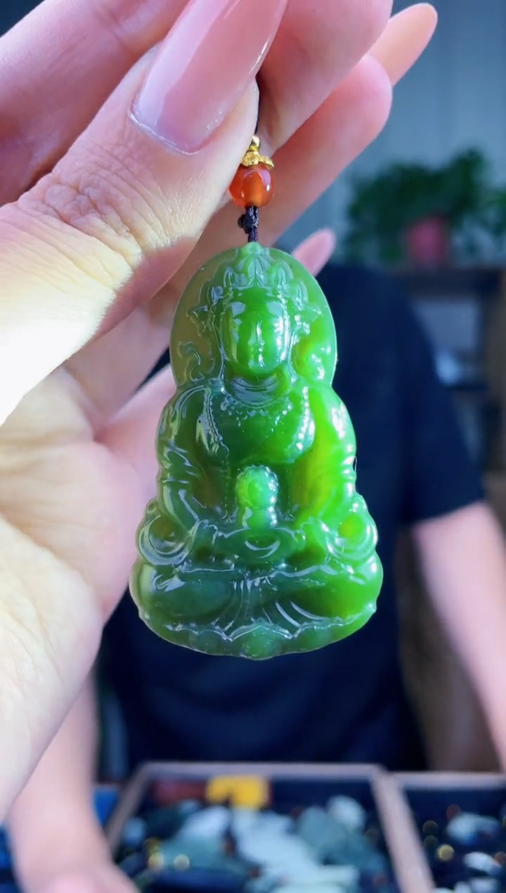未镶嵌和田玉挂件拍一发一，多样性发货！