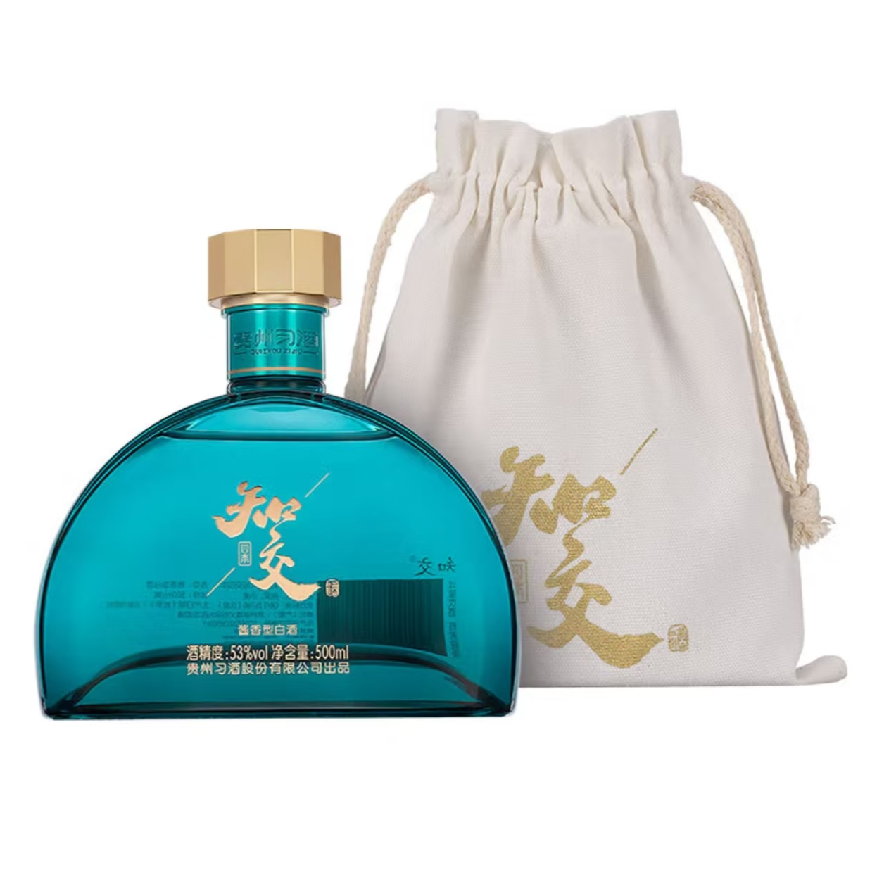 习酒 知交四季 酱香型白酒53度500ml