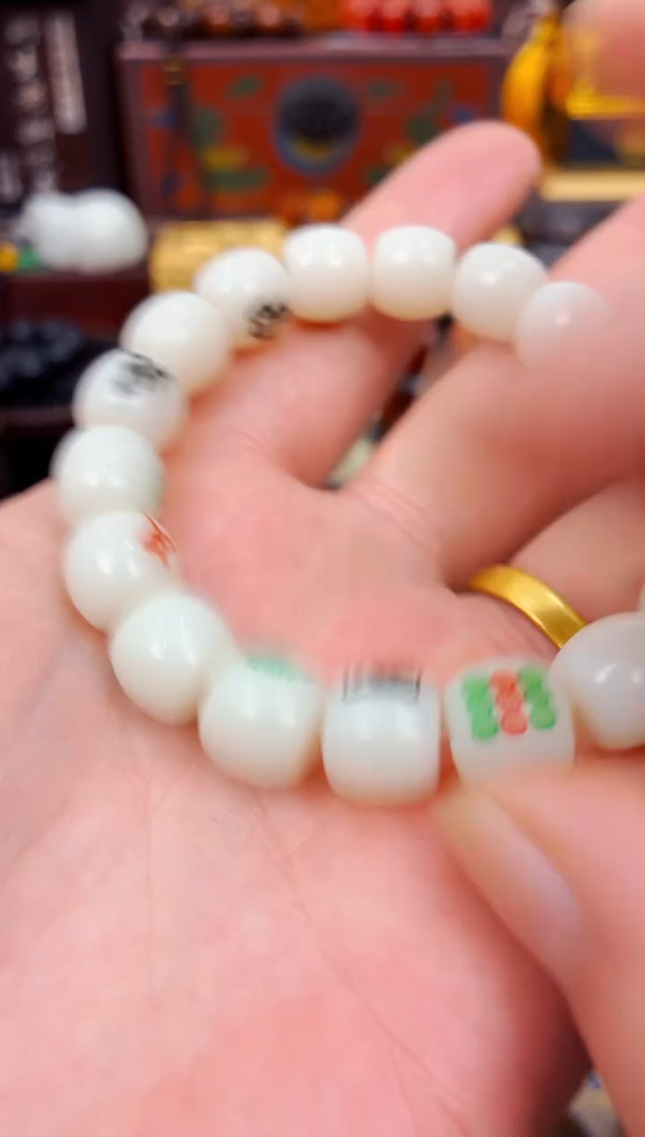 白玉菩提手串精品精品精品精品