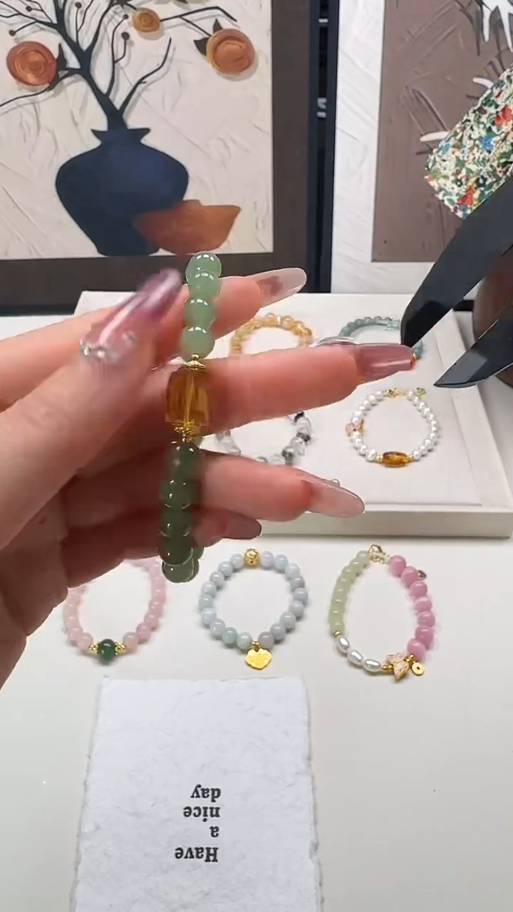 手链琥珀未镶嵌021