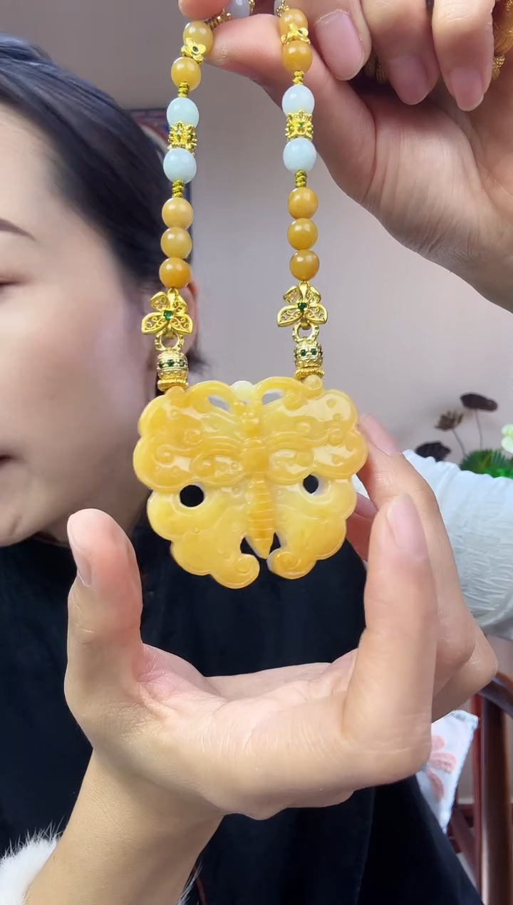 【闪购商品】翡翠颈饰未镶嵌特色原创翡翠颈饰