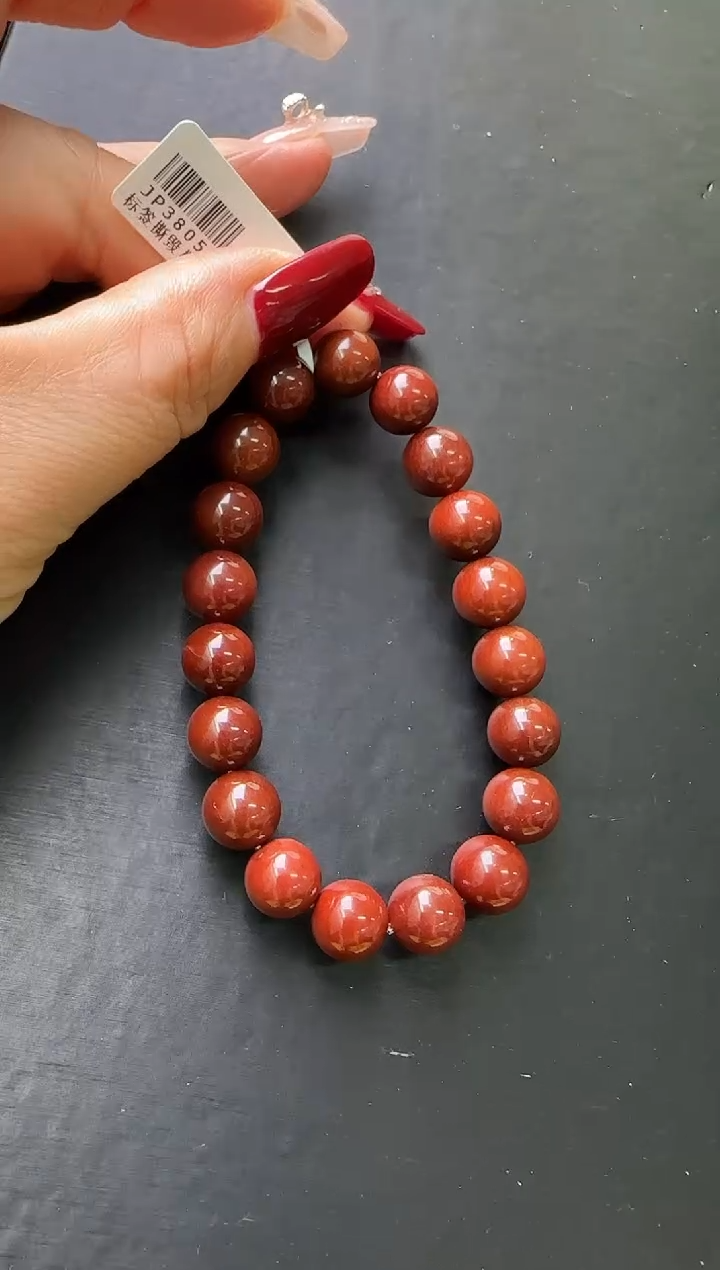 【闪购商品】水晶手串未镶嵌红发晶手串10m+ JP38059