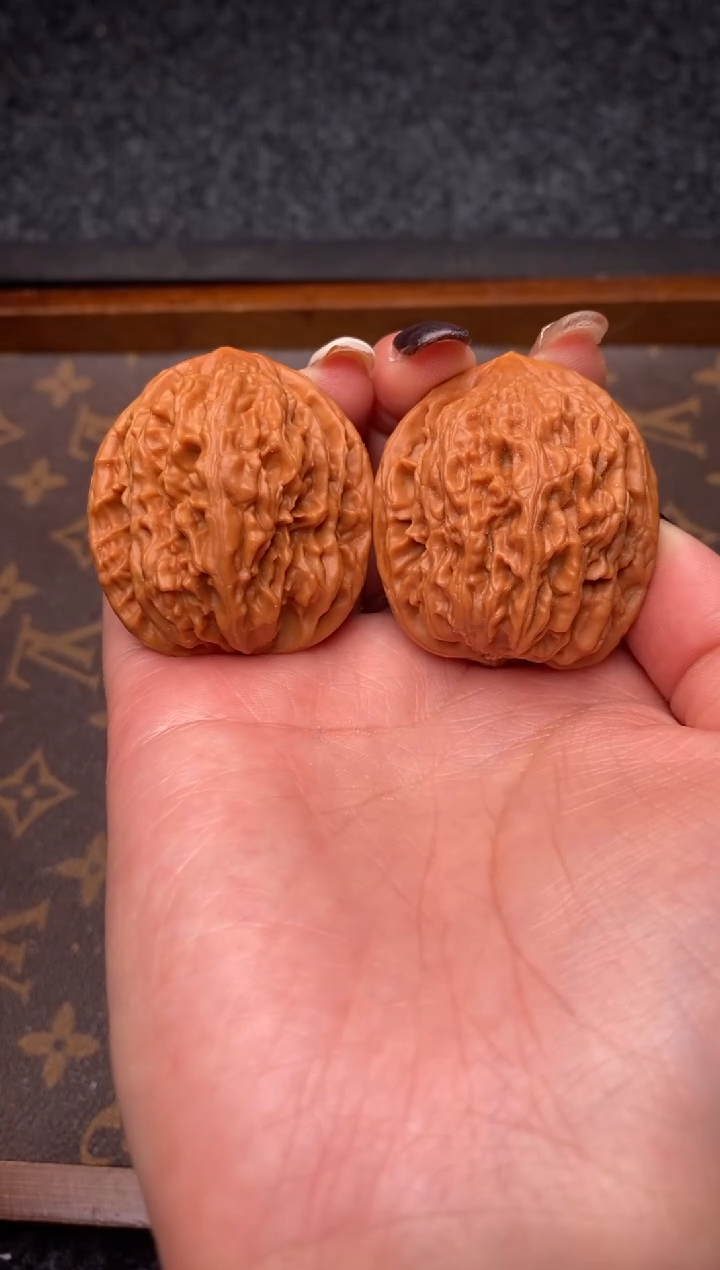 把件文玩核桃B62号39尺鸡心