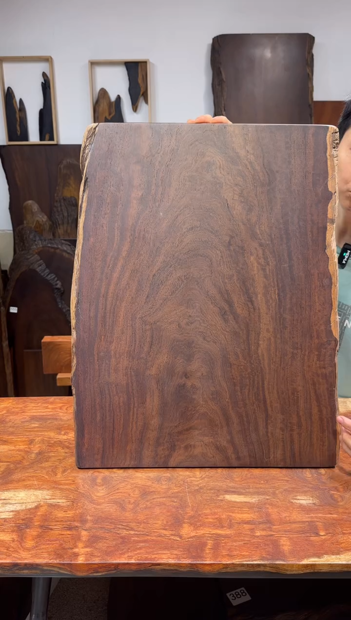 风车木（黑檀木）尺寸60*47*2.5编号534