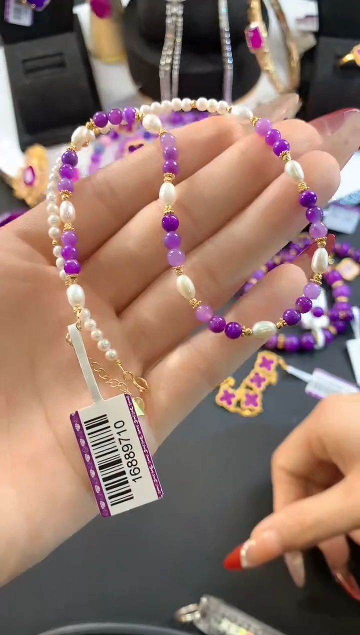 【闪购商品】苏纪石（舒俱来）.18K金镶嵌舒俱来手串