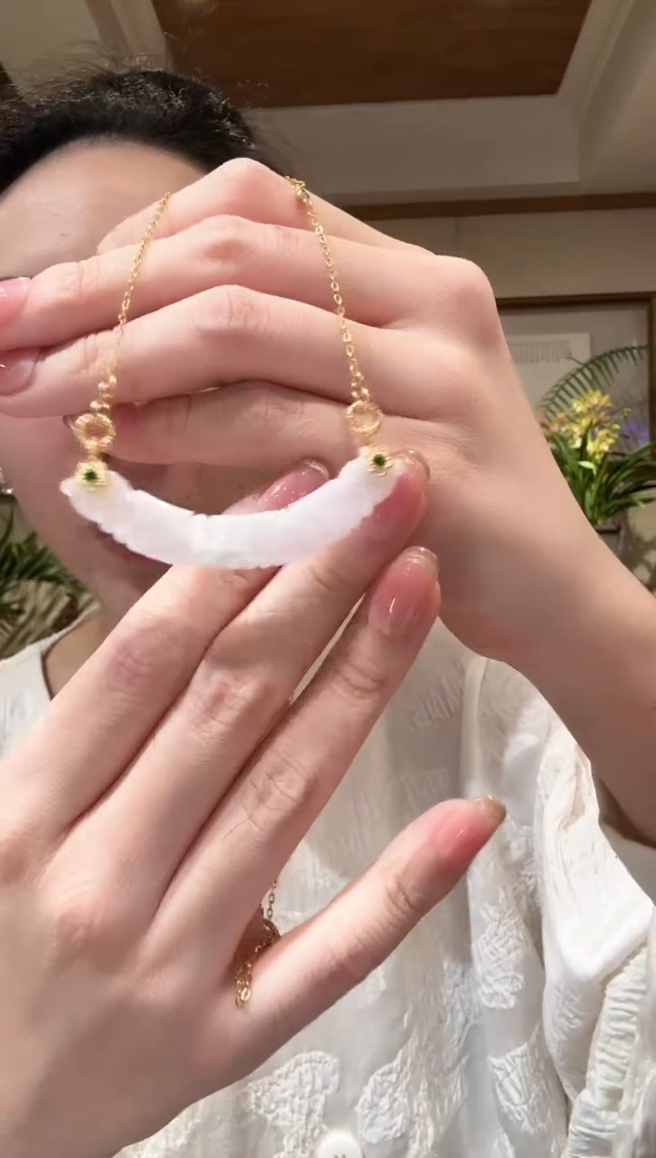 【闪购商品】翡翠颈饰未镶嵌国风