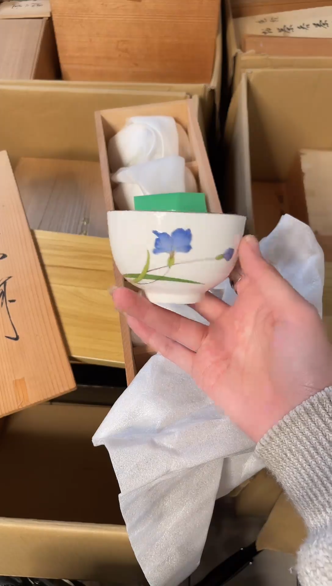 【闪购商品】瓷片36山清水秀瓷器默认微瑕五只