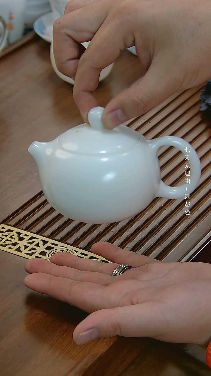 【闪购商品】徐育龙高冰素烧200ML飞机+凤鸣西施壶