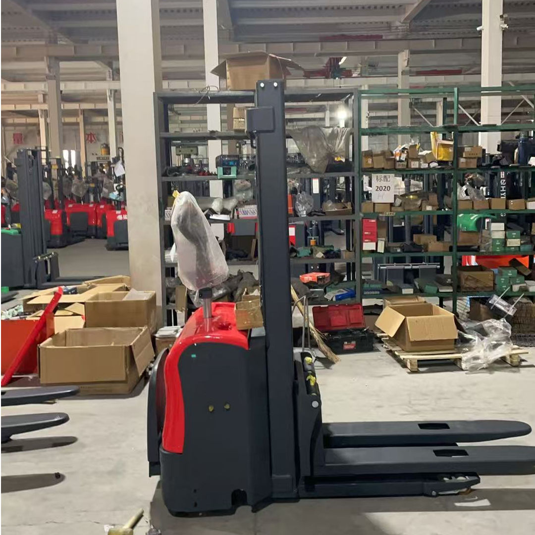 全电动堆高叉车双提升双起升仓储货架专用搬运堆垛车