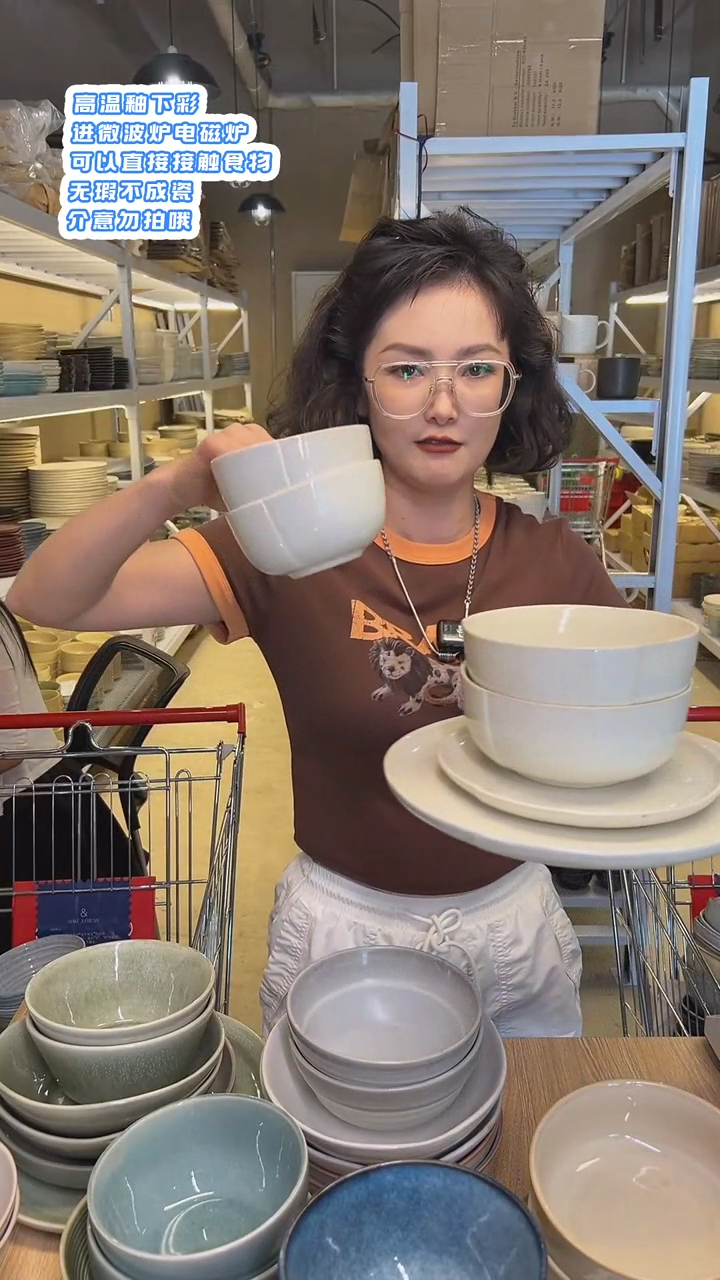 陶进出口釉下彩陶瓷餐具