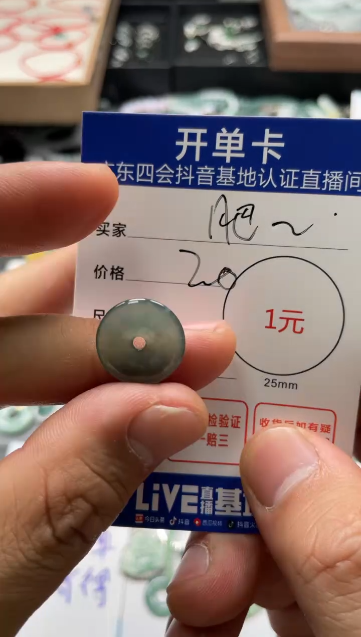 【闪购商品】翡翠颈饰未镶嵌挂件