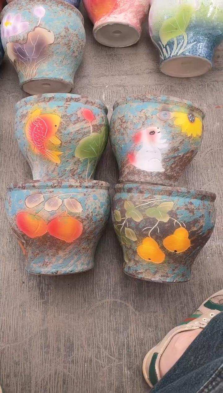 摆件24-7口17高14微瑕  4个