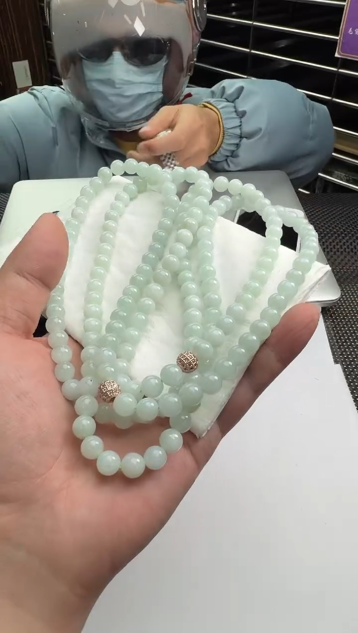 未镶嵌定制翡翠笑**嘛--018045-多样性发其一