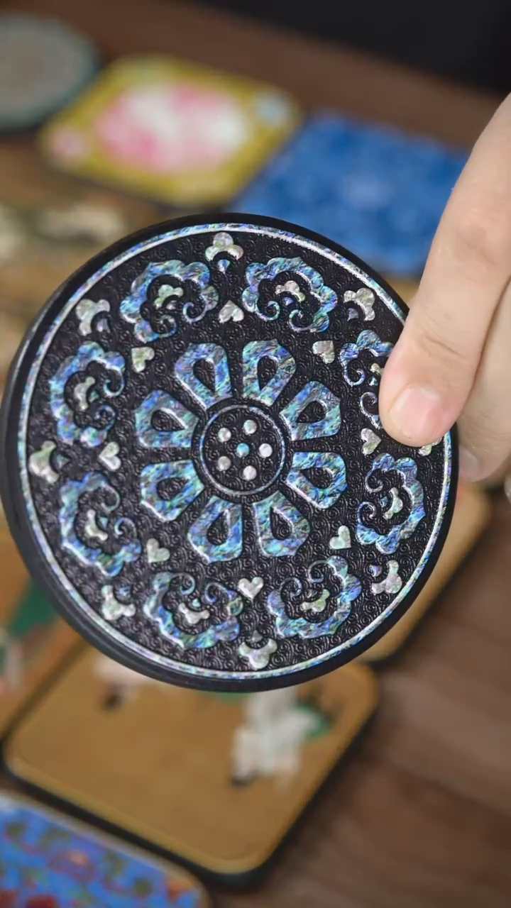 壹藏贰宝幻夜杯垫一片