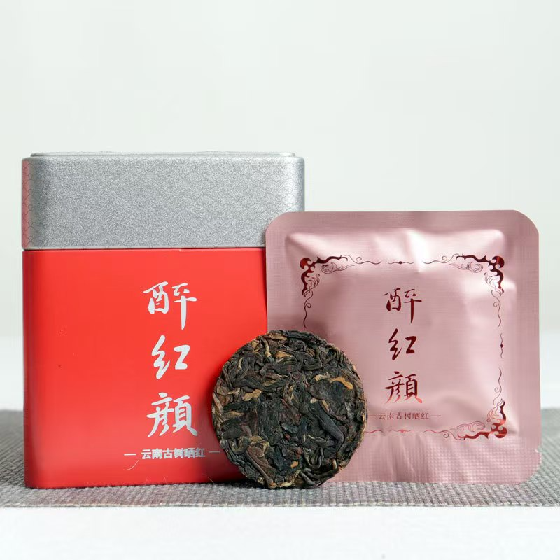 醉红颜 · 古树晒红  云南大叶种茶 104克