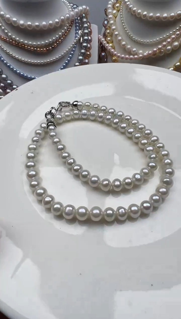【闪购商品】淡水珍珠颈饰未镶嵌1