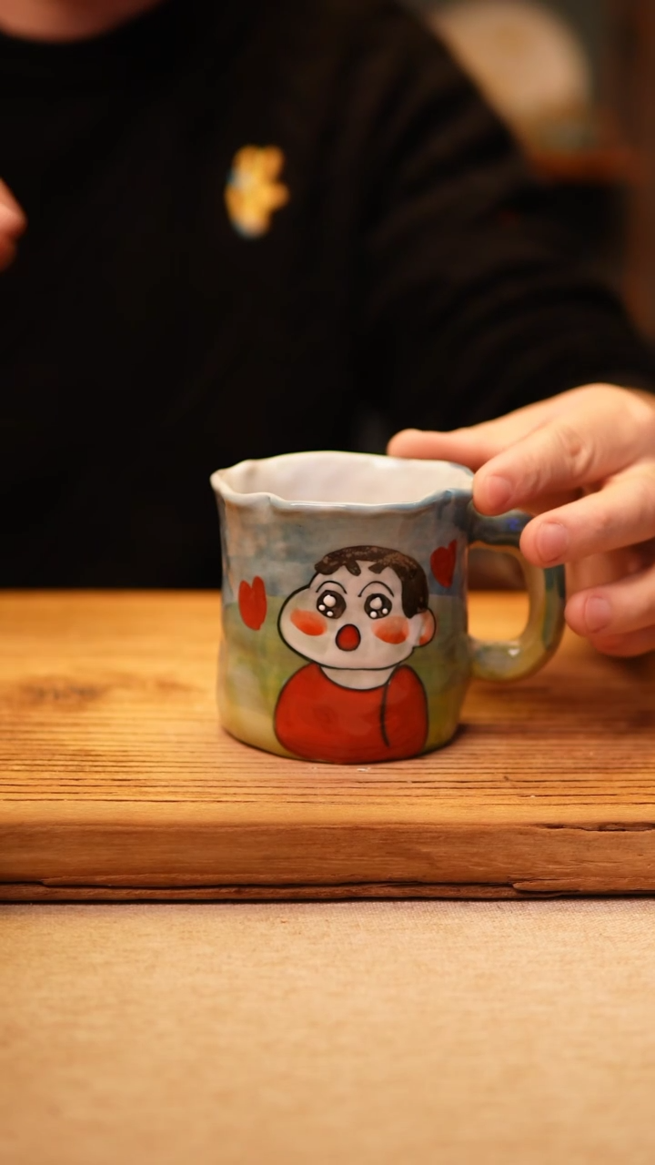 【闪购商品】@@陶园瓷舍@@纯手工手绘@高温釉下彩