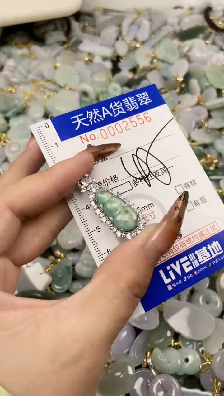 【闪购商品】翡翠颈饰未镶嵌天然A货翡翠