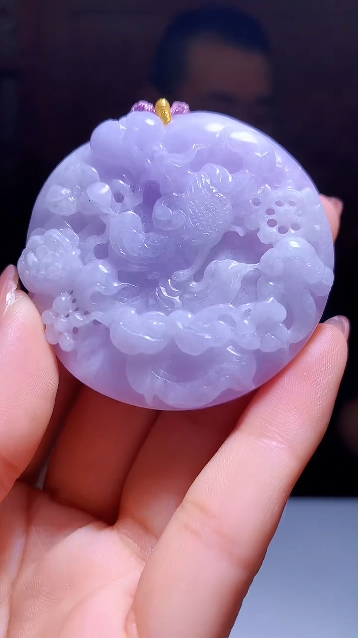 【闪购商品】定制翡翠未镶嵌1060hm-毛货挂件24