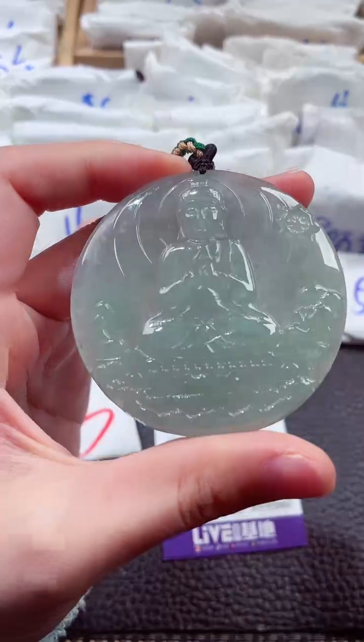 翡翠未镶嵌颈饰00000062大日