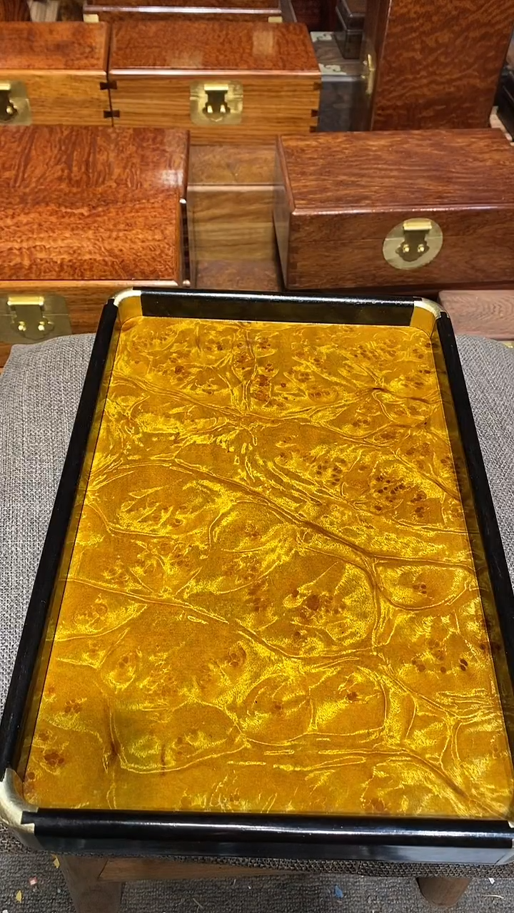 【闪购商品】香樟木木艺茶盘一个