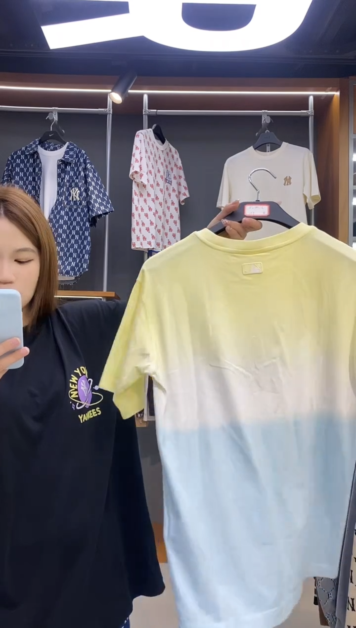 黄蓝渐变短袖xxl