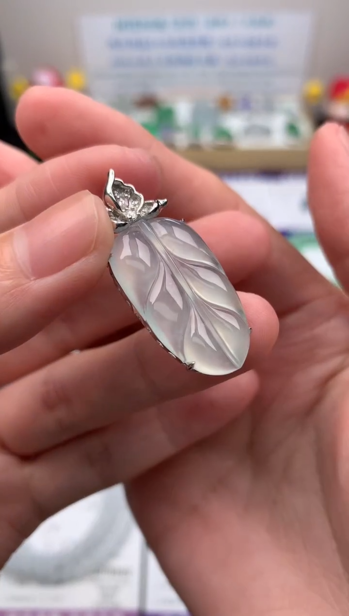 【闪购商品】定制翡翠18K金镶嵌模式推广期24小时鉴赏期