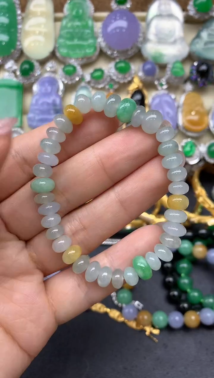 【闪购商品】翡翠手串未镶嵌49-中国好珍宝