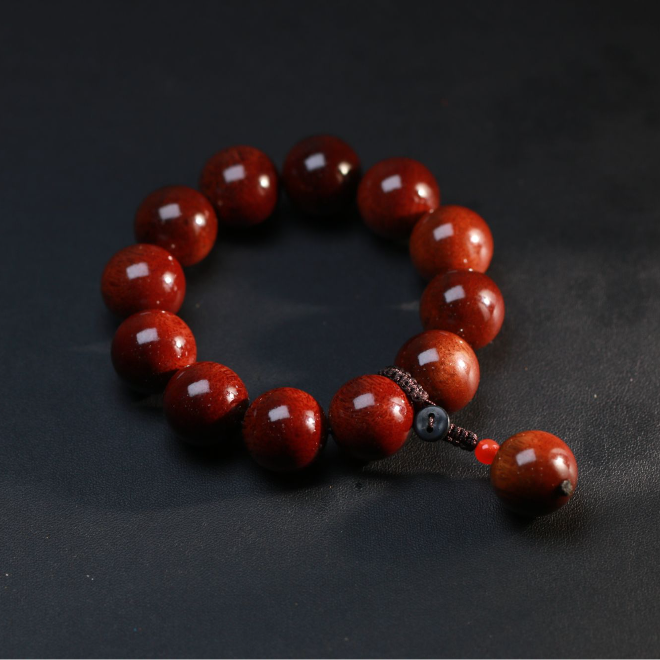 【曹总文玩】20mm文玩沉香木串手链FZ323