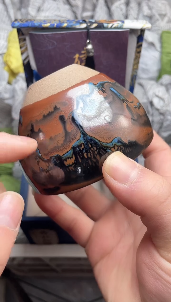 【闪购商品】茶盏带礼盒864高端茶器主人杯