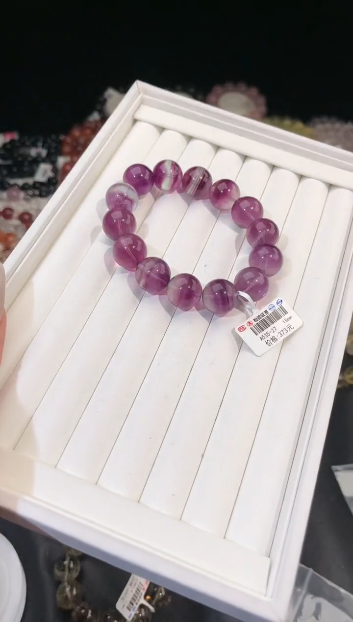 【闪购商品】萤石手链未镶嵌多样性发一巨峰