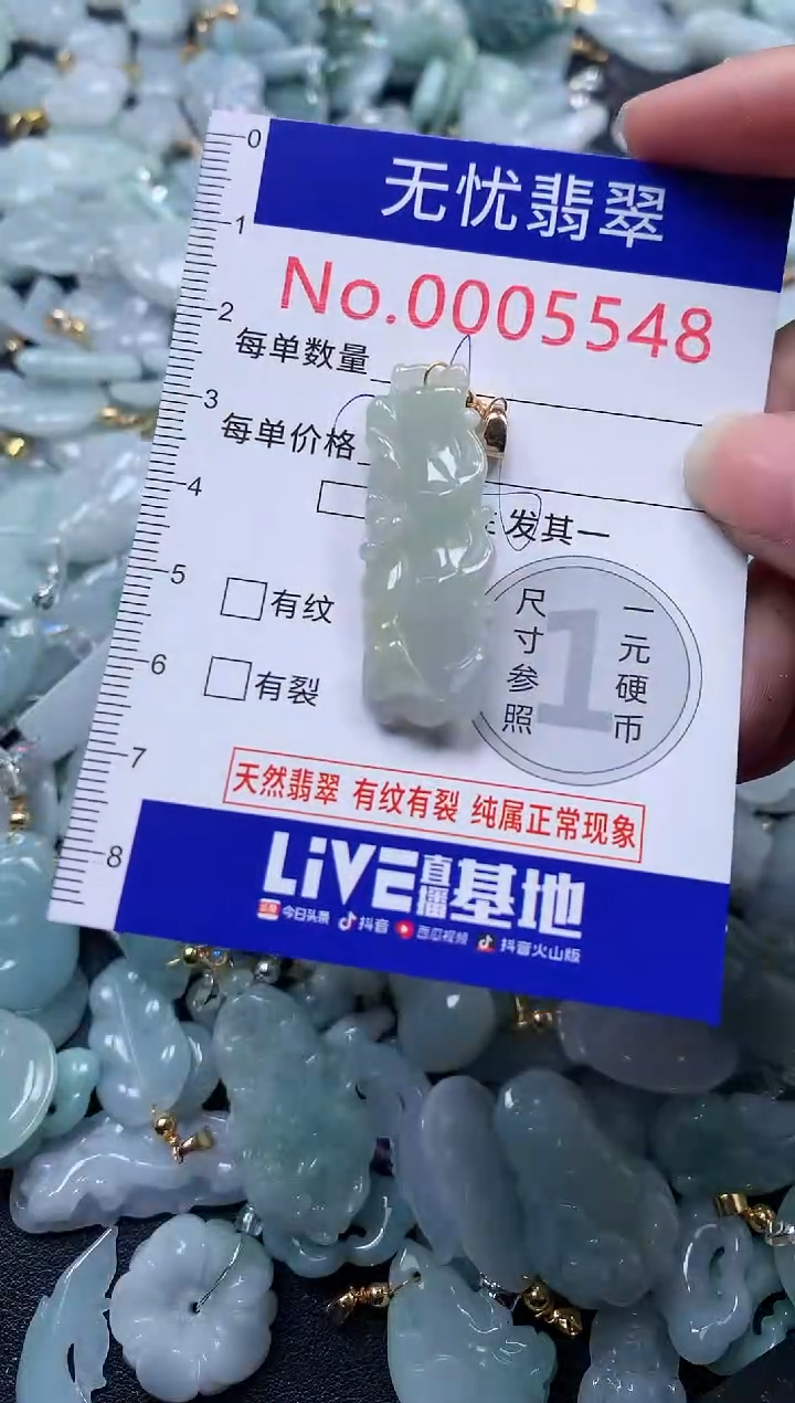 颈饰未镶嵌翡翠5548