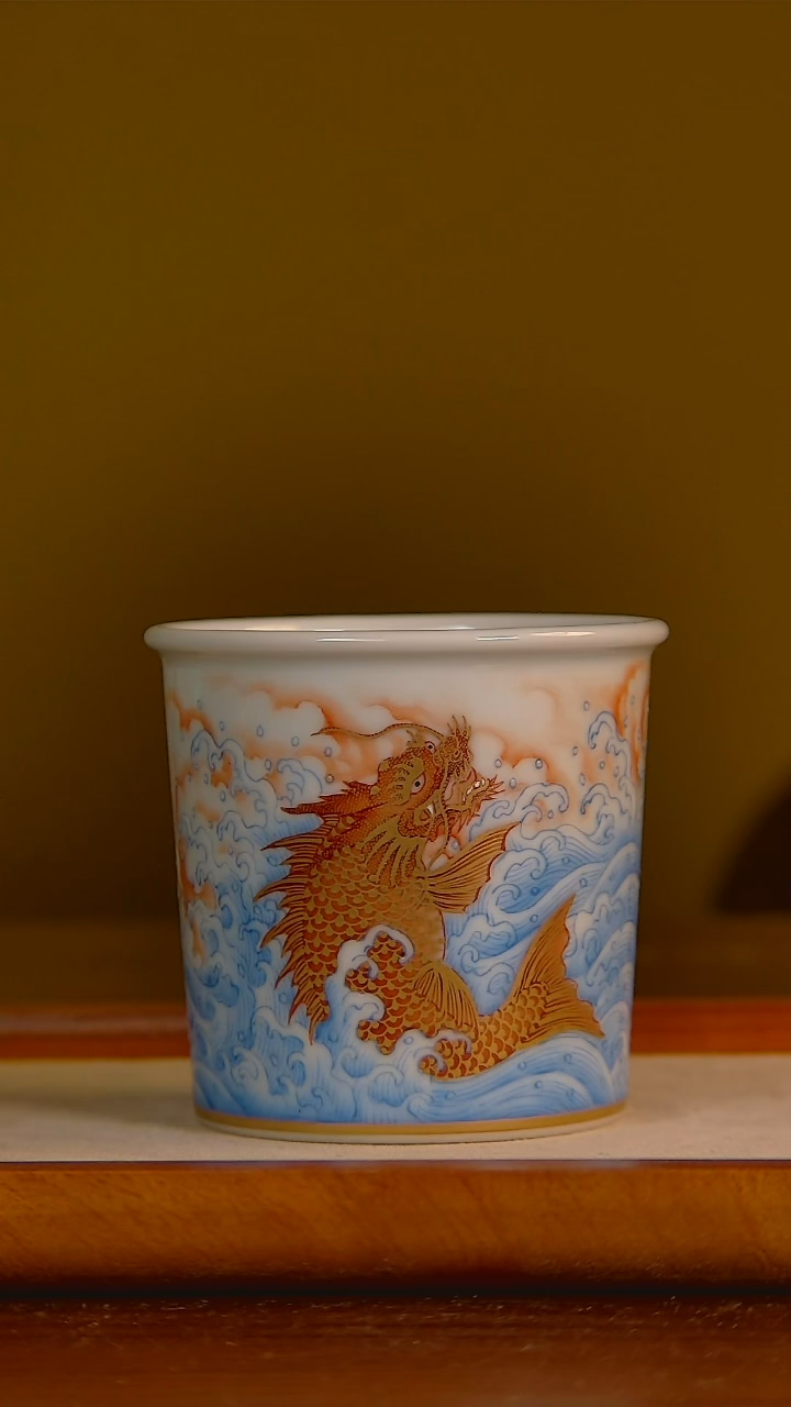 【闪购商品】杯手工手绘杯杯很美丽