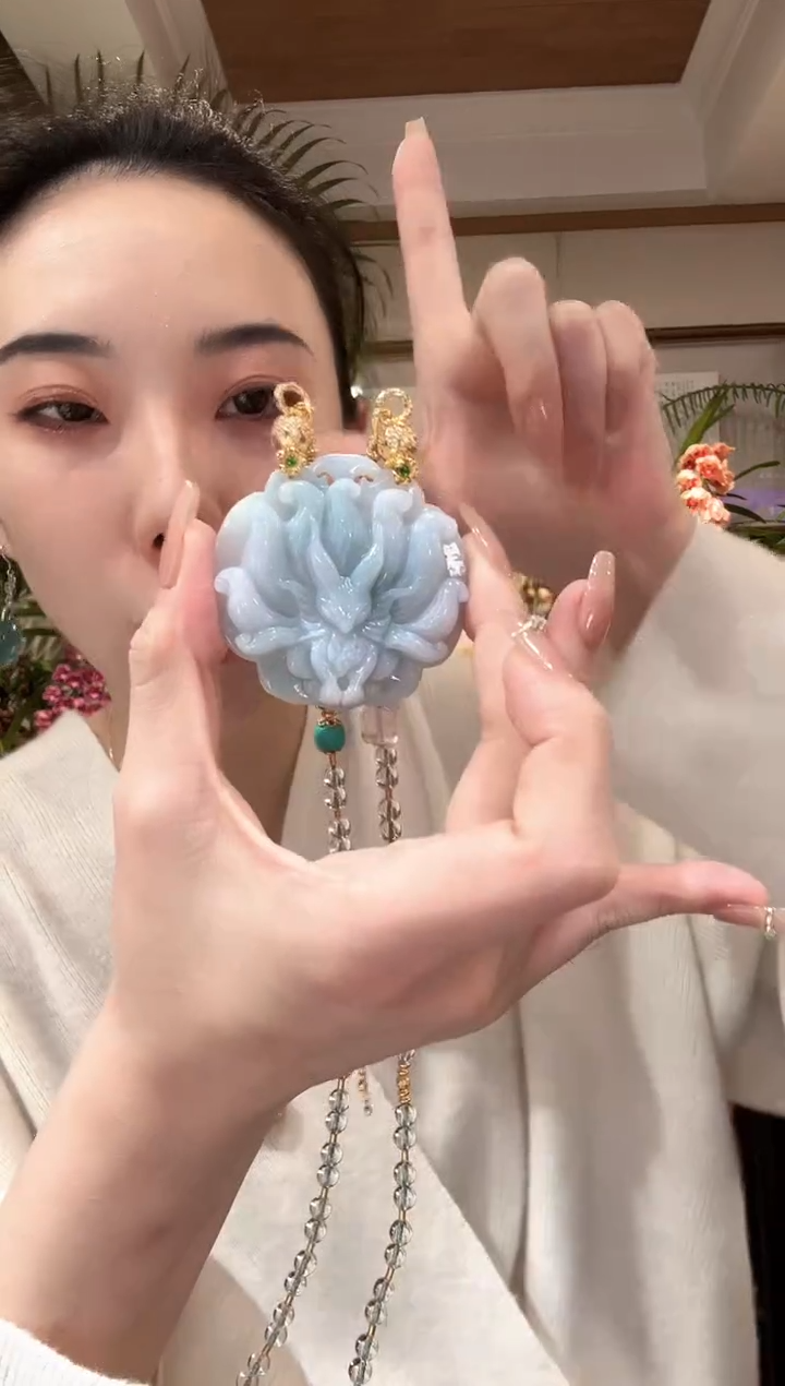 【闪购商品】翡翠颈饰未镶嵌国风