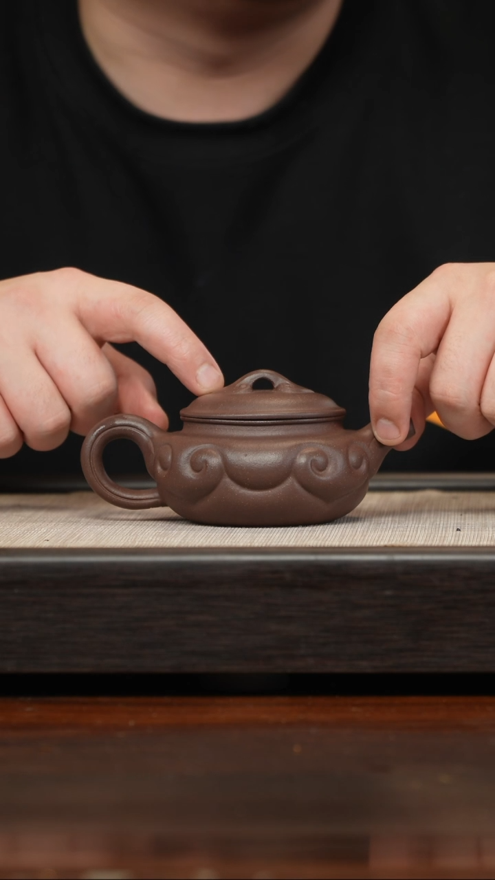 【闪购商品】紫砂茶壶仿古如意