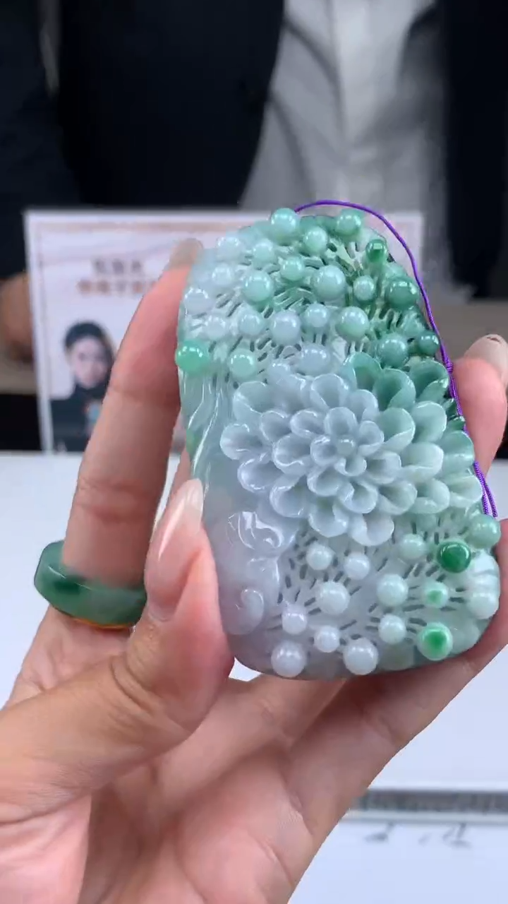 【闪购商品】定制翡翠未镶嵌不退不换CMH1件-A