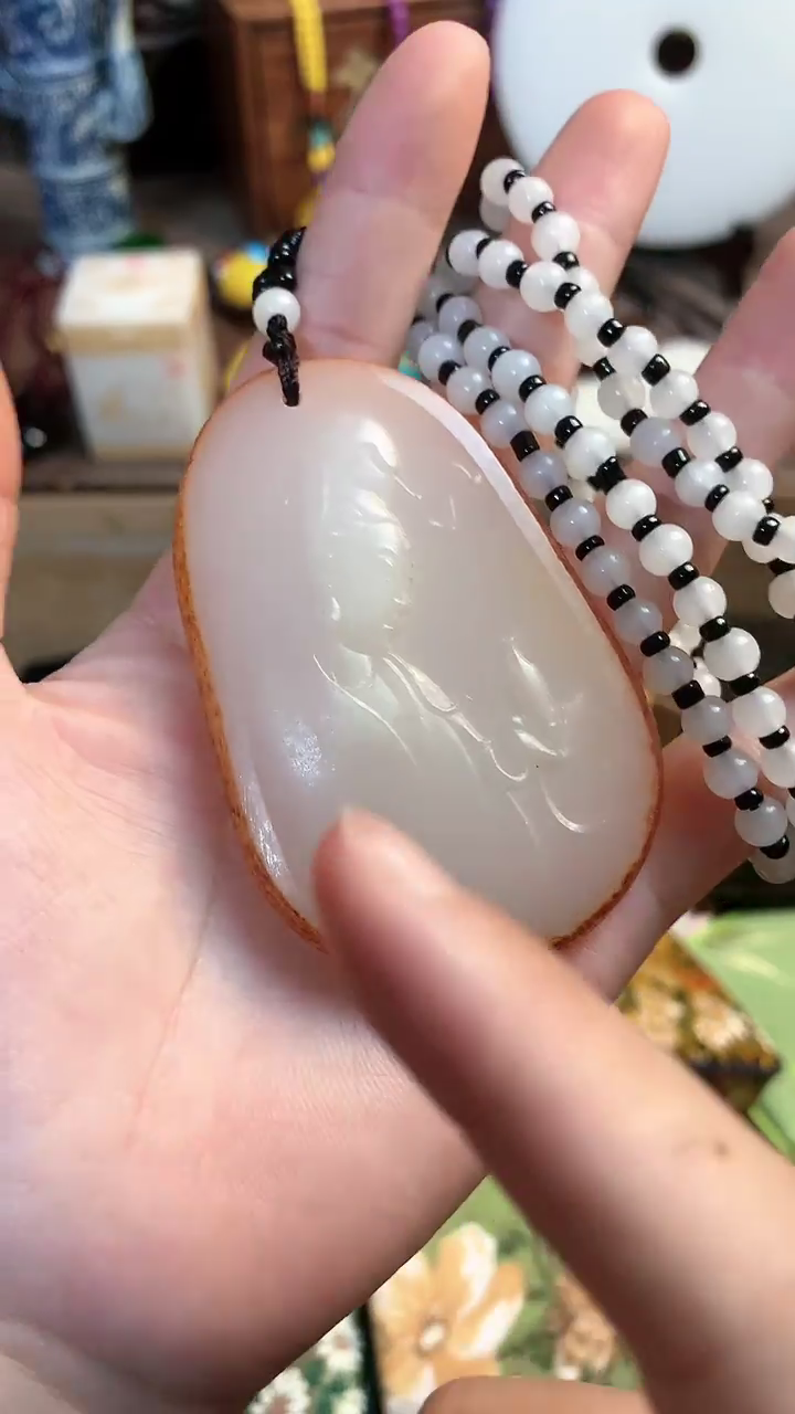 【闪购商品】和田玉（子料）颈饰未镶嵌玉瑞专属精选摆件