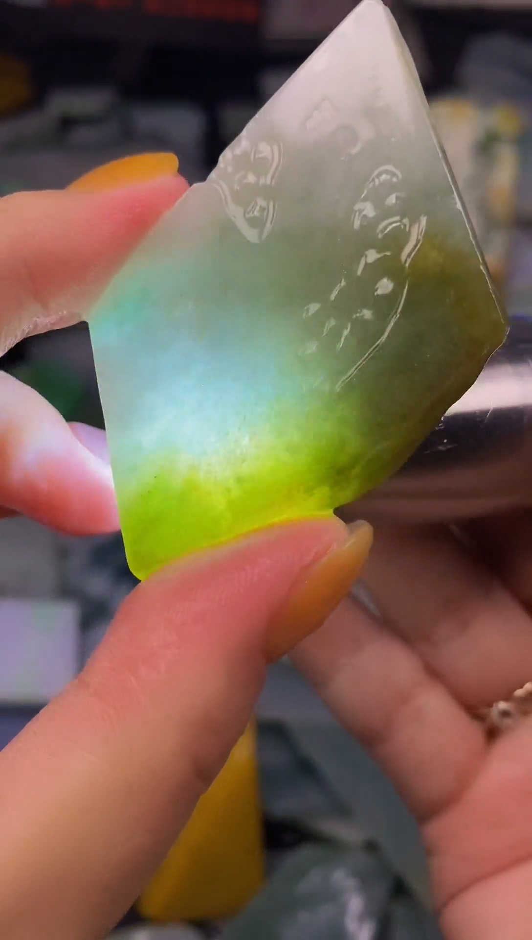 散珠翡翠天然缅甸翡翠A货119